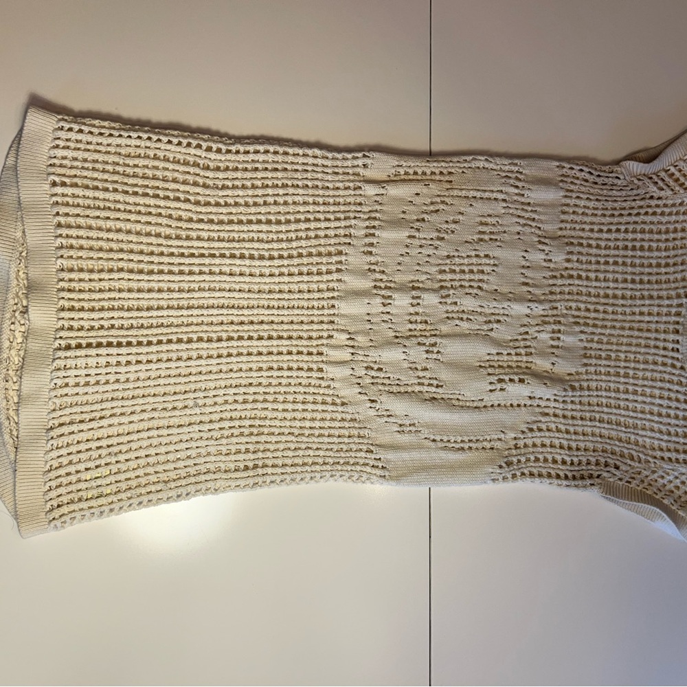 Pins & Needles Cream Knit Top